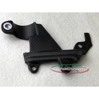 Carbonvani - Ducati Panigale V4 / S / R / Speciale (18-21 and Some Streetfighter with Clear or Dry Clutch Carbon Fiber Rear Reservoir Mount up to 2022) Carbonvani - Ducati Panigale V4 / S / R / Speciale (18-21 and Some Streetfighter with Clear or Dry Clutch Carbon Fiber Rear Reservoir Mount up to 2022)